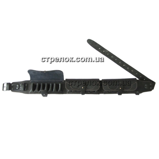 Патронташ однорядный закрытый (12 калибр, 21 ячейка)