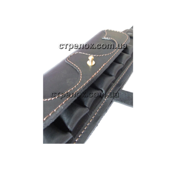 Патронташ однорядный закрытый (12 калибр, 21 ячейка)