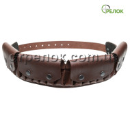 Патронташ однорядный закрытый (16 калибр, 24 ячейки) коричневый