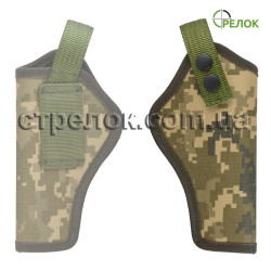Кобура поясная Стрелок для АПС синтетическая, светлый пиксель