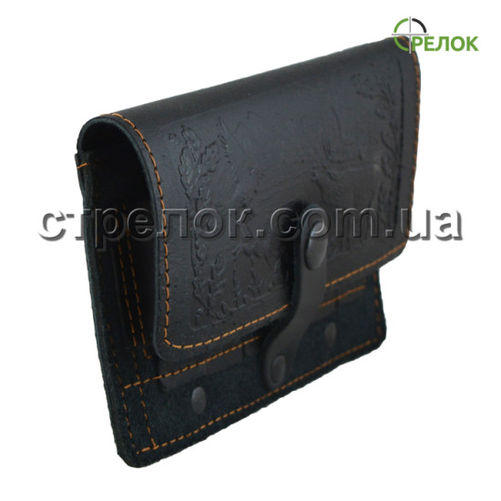 Подсумок Феникс на 6 патронов (12 калибр) черный Подсумок Феникс на 6 патронов (12 калибр) черный