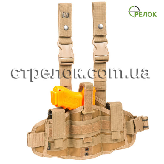 Кобура универсальная набедренная P1G-TAC, койот