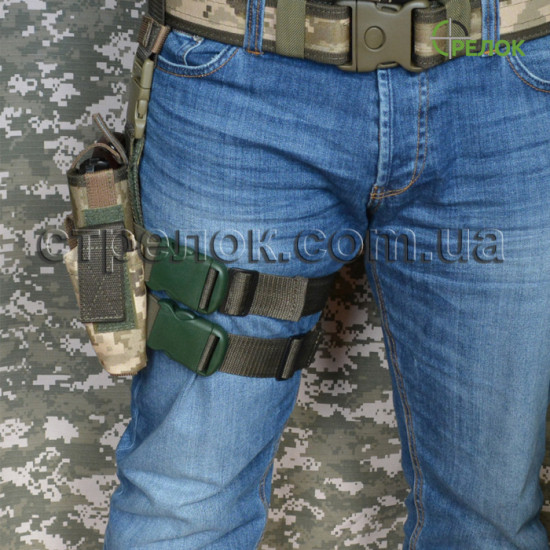 Кобура набедренная Стрелок, олива