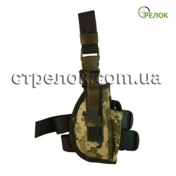 Кобура набедренная Стрелок, светлый пиксель