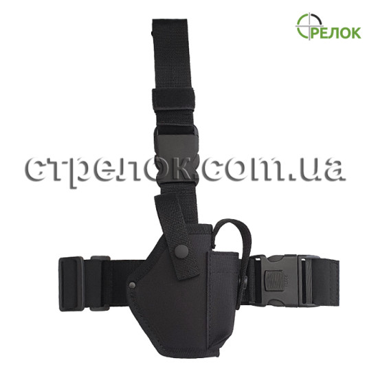 Кобура набедренная Стрелок для Форт-17 черная