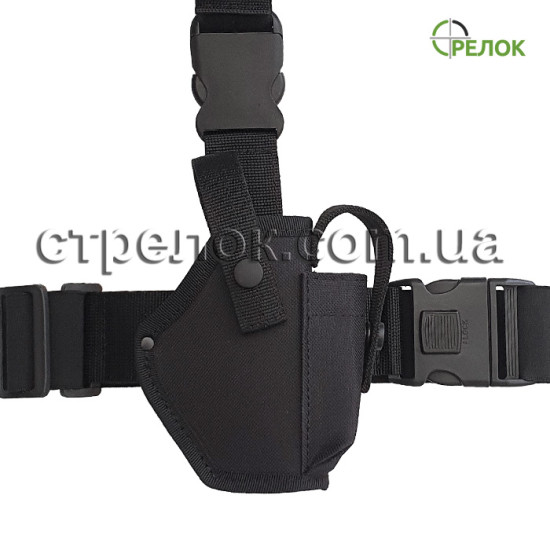 Кобура набедренная Стрелок для Форт-17 черная