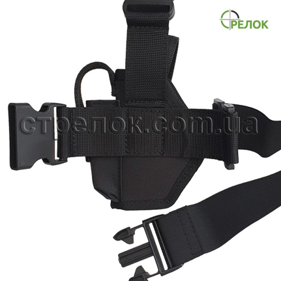 Кобура набедренная Стрелок для Форт-17 черная