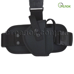 Кобура набедренная Стрелок для Форт 17, черная Кобура набедренная Стрелок для Форт 17, черная