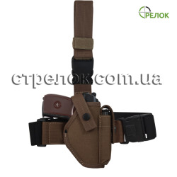 Кобура на стегно Стрілок для ПМ койот