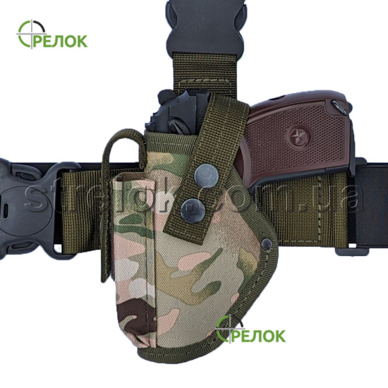 Кобура на стегно Стрілок для ПМ мультикам (для шульги) Кобура на стегно Стрілок для ПМ мультикам (для шульги)