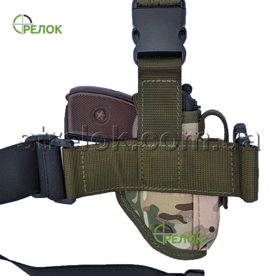 Кобура на стегно Стрілок для ПМ мультикам (для шульги) Кобура на стегно Стрілок для ПМ мультикам (для шульги)