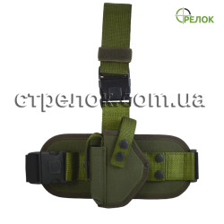 Кобура набедренная Стрелок для ПМ, олива (для левши)