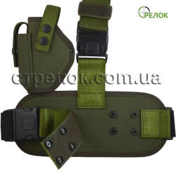 Кобура набедренная Стрелок для ПМ, олива (для левши) Кобура набедренная Стрелок для ПМ, олива (для левши)