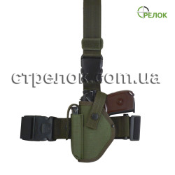 Кобура набедренная Стрелок для ПМ олива (для левши)
