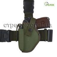Кобура набедренная Стрелок для ПМ олива (для левши)
