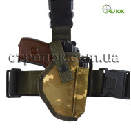 Кобура на стегно Стрілок для ПМ світлий піксель