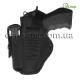 Кобура поясная Стрелок для Blow TR92 с подсумком под магазин, черная Кобура поясная Стрелок для Blow TR92 с подсумком под магазин, черная