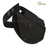 Кобура поясная Стрелок для Форт-17 с подсумком под магазин, черная