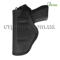 Кобура поясная Стрелок для пистолета Blow TR14/TR1402 синтетическая, черная