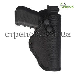 Кобура поясная Стрелок для пистолета Retay G17/G19 синтетическая, черная
