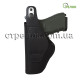 Кобура поясная Стрелок для пистолета Retay G17/G19 синтетика/кожа, черная