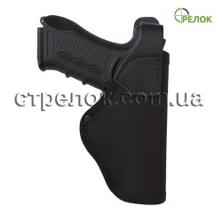 Кобура поясная Стрелок для пистолета Stalker 917 синтетика/кожа, черная