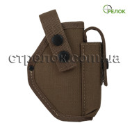 Кобура поясная Стрелок для ПМ с подсумком под магазин, койот