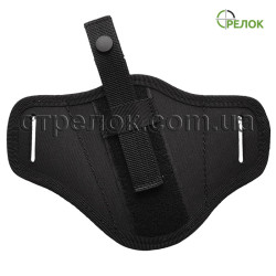 Кобура поясная Стрелок универсальная синтетическая, черная