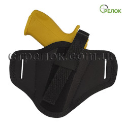 Кобура синтетическая поясная Стрелок для Форт-17, черная