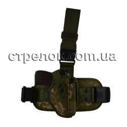 Кобура на стегно Стрілок для ПМ, піксель