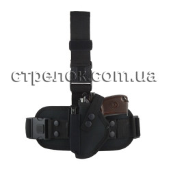 Кобура набедренная Стрелок для ПМ, черная (для левши)