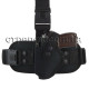 Кобура набедренная Стрелок для ПМ, черная (для левши)