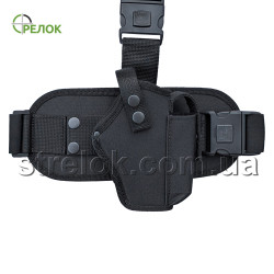 Кобура на стегно Стрілок для Glock, чорна Кобура на стегно Стрілок для Glock, чорна