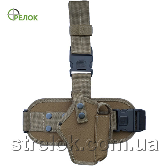 Кобура на стегно Стрілок для Glock, койот Кобура на стегно Стрілок для Glock, койот