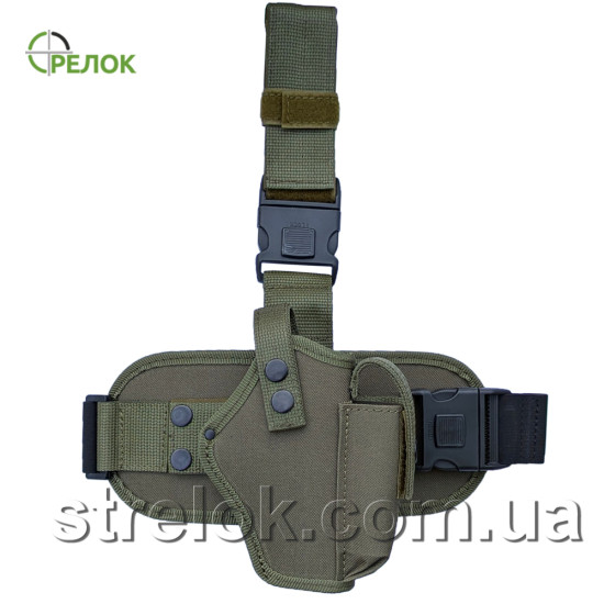 Кобура на стегно Стрілок для Glock, олива Кобура на стегно Стрілок для Glock, олива