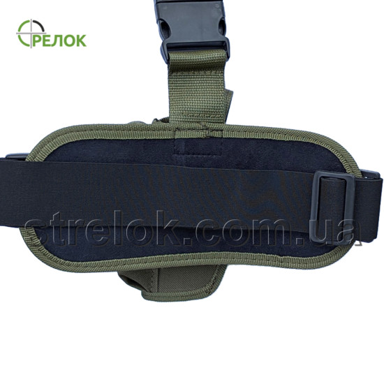 Кобура на стегно Стрілок для Glock, олива Кобура на стегно Стрілок для Glock, олива