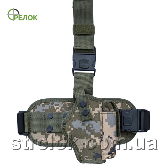 Кобура на стегно Стрілок для Glock, піксель Кобура на стегно Стрілок для Glock, піксель