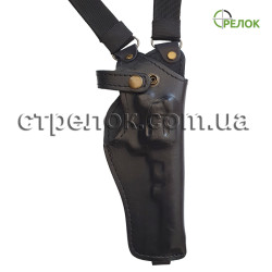 Кобура оперативная Медан 1000 для Наган, кожаная формованная