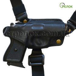 Кобура оперативная Медан 1001 для Ekol Major, кожаная формованная трехслойная Кобура оперативная Медан 1001 для Ekol Major, кожаная формованная трехслойная