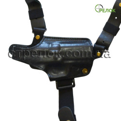 Кобура оперативная Медан 1001 для Форт-17, кожаная формованная трехслойная Кобура оперативная Медан 1001 для Форт-17, кожаная формованная трехслойная