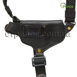 Кобура оперативная Медан 1002 для Форт-12, кожаная со скобой