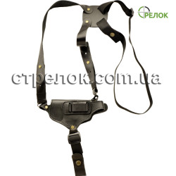 Кобура оперативная Медан 1003 для ПМ, кожаная со скобой (для левши)