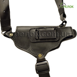 Кобура оперативная Медан 1003 для Форт-12, кожаная со скобой (для левши) Кобура оперативная Медан 1003 для Форт-12, кожаная со скобой (для левши)