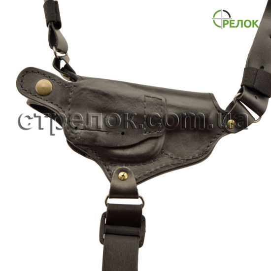 Кобура оперативная Медан 1004 для ПМ, кожаная формованная (для левши) Кобура оперативная Медан 1004 для ПМ, кожаная формованная (для левши)