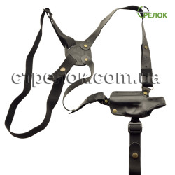 Кобура оперативная Медан 1004 для Форт-9, кожаная формованная (для левши)