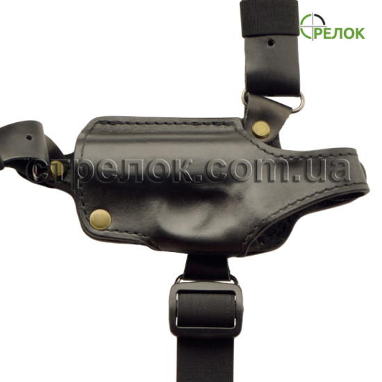 Кобура оперативная Медан 1004 для Форт-10, кожаная формованная (для левши)