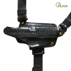 Кобура оперативная Медан 1005 для Форт-17, кожаная формованная трехслойная Кобура оперативная Медан 1005 для Форт-17, кожаная формованная трехслойная