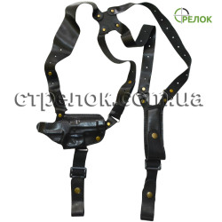 Кобура оперативная Медан 1008 для Форт-12 с подсумком под магазин трехслойная