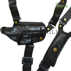 Кобура оперативная Медан 1008 для Форт-12 с подсумком под магазин трехслойная Кобура оперативная Медан 1008 для Форт-12 с подсумком под магазин трехслойная