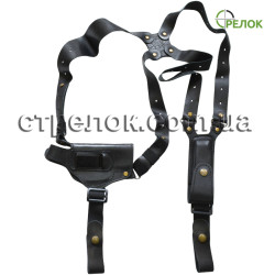 Кобура оперативная Медан 1009 для Форт-17 с подсумком под магазин, со скобой
